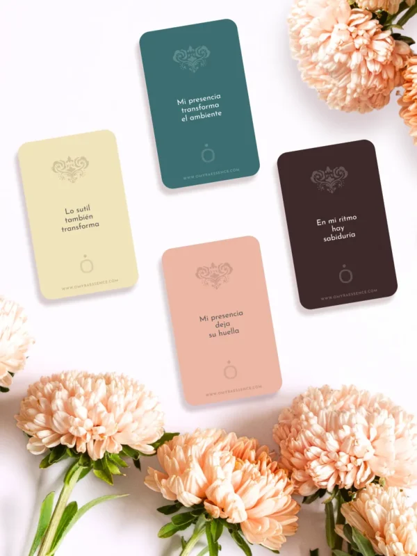 Tarjetas de Afirmaciones – Set Delicado